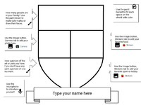 All About Me Shield - Wixie